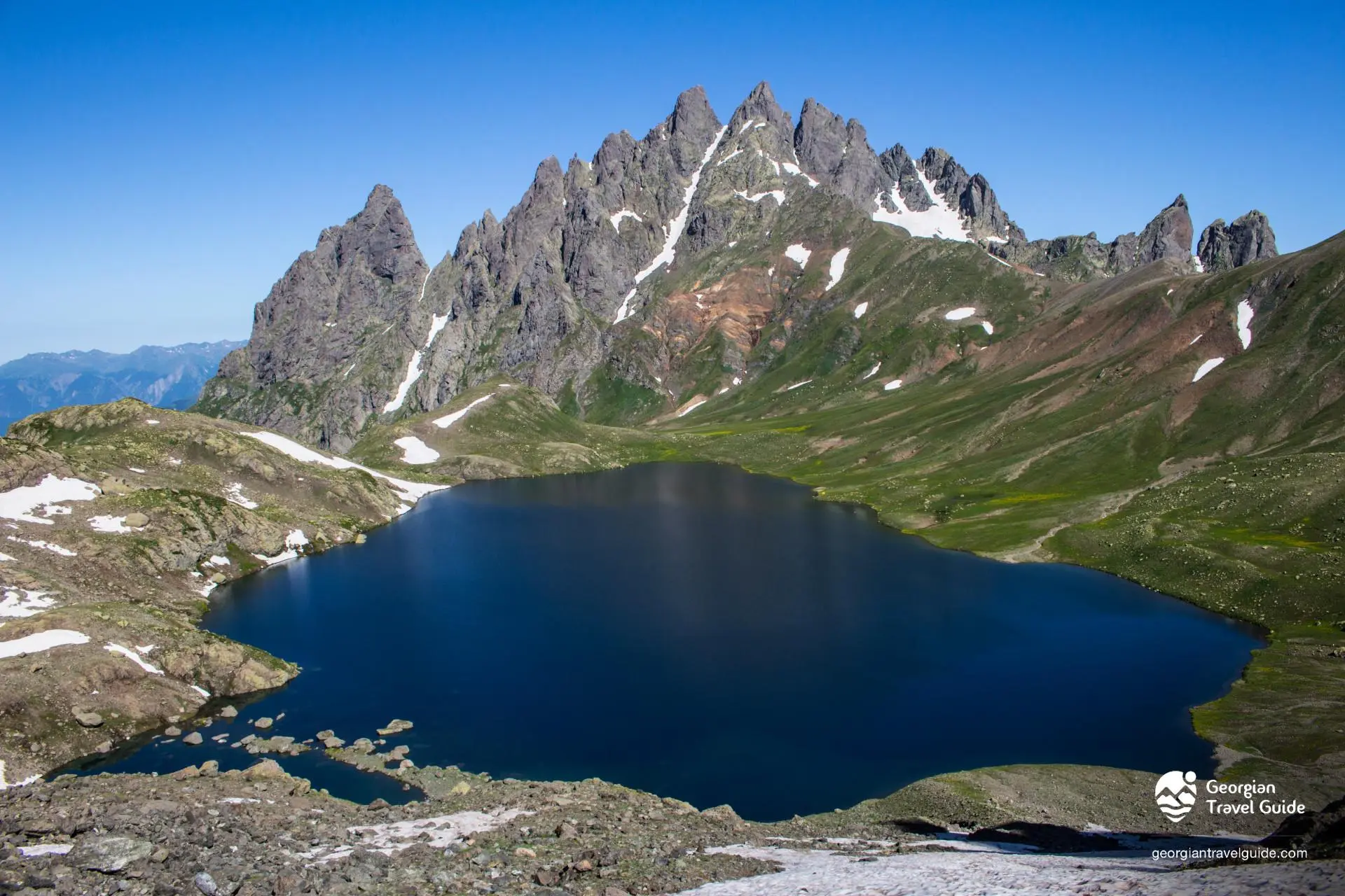 Shot of Tobavarchkhili Lake